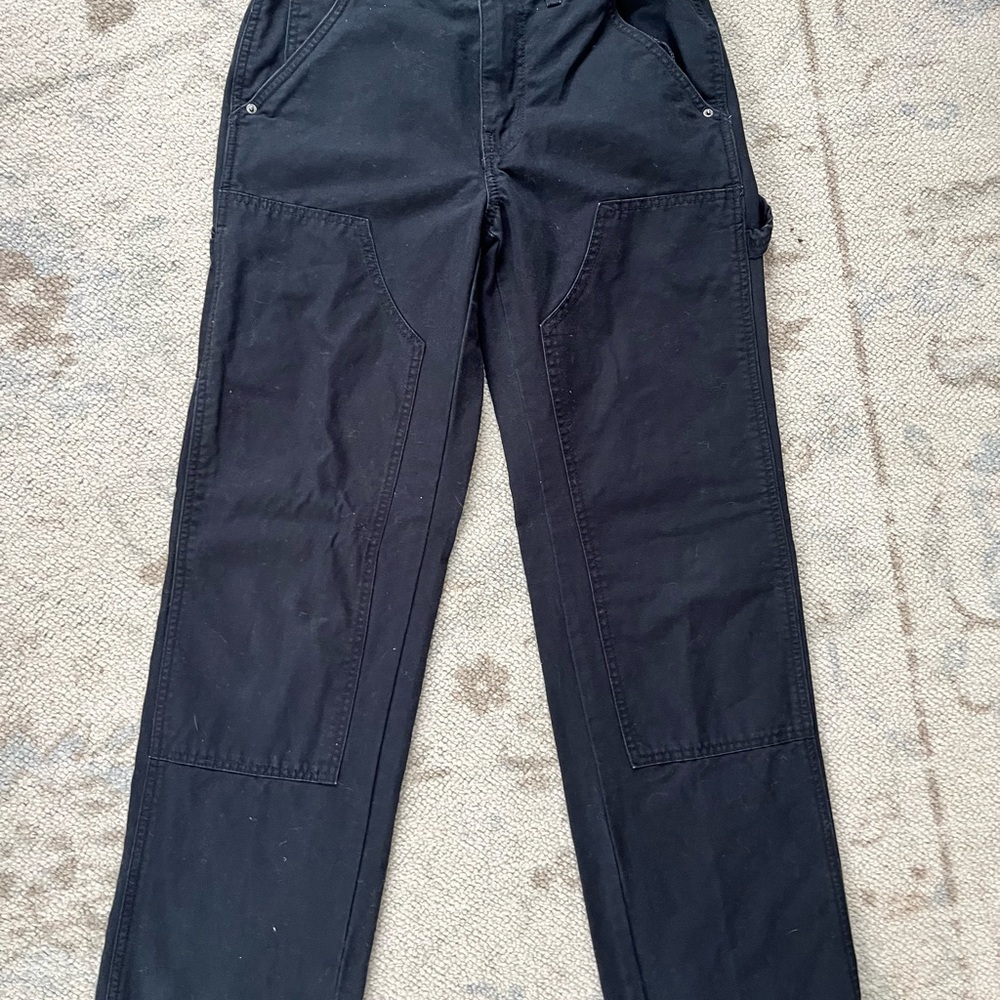 BDG Black Cargo Pants Straight Leg